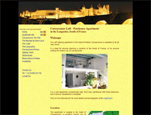 Tablet Screenshot of carcassonnepenthouse.com